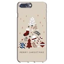 Різдвяні Чохли для iPhone 7 Plus (VPrint) (Merry Christmas)