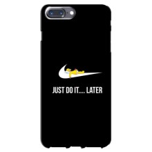 Силиконовый Чехол на iPhone 7 Plus с картинкой Nike (Later)