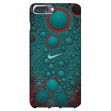 Силиконовый Чехол на iPhone 7 Plus с картинкой Nike (Найк зеленый)