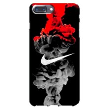 Силиконовый Чехол на iPhone 7 Plus с картинкой Nike (Nike дым)