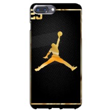 Силиконовый Чехол Nike Air Jordan на Айфон 7 Плюс (Джордан 23)