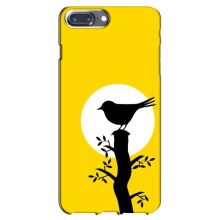Силиконовый чехол с птичкой на iPhone 7 Plus