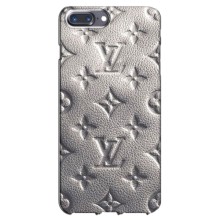 Текстурный Чехол Louis Vuitton для Айфон 7 Плюс – Бежевый ЛВ