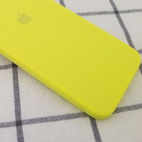 Чехол Silicone Case Square Full Camera Protective (AA) для Apple iPhone 7 / 8 / SE (2020) (4.7") – Желтый