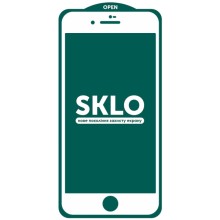 Защитное стекло SKLO 5D (тех.пак) для Apple iPhone 7 / 8 / SE (2020) (4.7") – Белый
