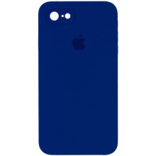 Чехол Silicone Case Square Full Camera Protective (AA) для Apple iPhone 7 / 8 / SE (2020) (4.7") – Синий