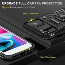 Ударопрочный чехол Camshield Army Ring для Apple iPhone 7 / 8 / SE (2020) (4.7") – Черный