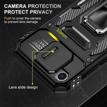 Ударопрочный чехол Camshield Army Ring для Apple iPhone 7 / 8 / SE (2020) (4.7") – Черный