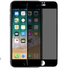 Захисне скло Privacy 5D (тех.пак) для Apple iPhone 7 / 8 / SE (2020) (4.7") (Чорний)