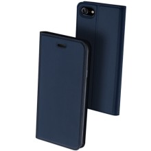 Чехол-книжка Dux Ducis с карманом для визиток для Apple iPhone 7 / 8 / SE (2020) (4.7") (Синий)