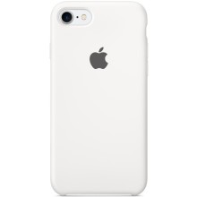 Чехол Silicone Case (AA) для Apple iPhone 7 / 8 (4.7") (Белый)