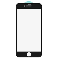 Защитное стекло SKLO 3D (full glue) для Apple iPhone 7 / 8 / SE (2020) (4.7") – Черный