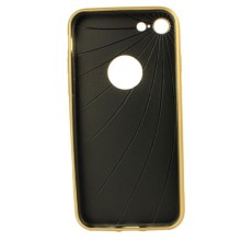 Чехол Unipha Карбон для iPhone 8 – Золотой