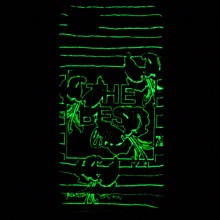 Чохол ТПУ «SM» світиться в темряві (Glow in the Dark) для Apple iPhone 7/8 (4,7") – Білий