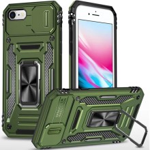 Ударопрочный чехол Camshield Army Ring для Apple iPhone 7 / 8 / SE (2020) (4.7") – Оливковый