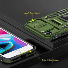 Ударопрочный чехол Camshield Army Ring для Apple iPhone 7 / 8 / SE (2020) (4.7") – Оливковый