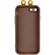 Чехол TPU Toys Case with Ears для Apple iPhone 7 / 8 / SE (2020) / SE (2022) (4.7") – Коричневый