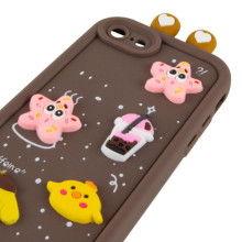 Чехол TPU Toys Case with Ears для Apple iPhone 7 / 8 / SE (2020) / SE (2022) (4.7") – Коричневый
