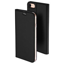 Чохол-книжка Dux Ducis з кишенею для візиток для Apple iPhone 7 / 8 / SE (2020) (4.7") – Чорний