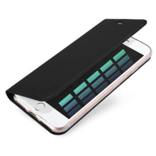 Чохол-книжка Dux Ducis з кишенею для візиток для Apple iPhone 7 / 8 / SE (2020) (4.7") – Чорний