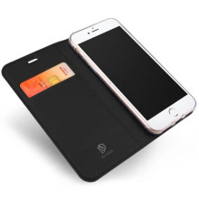 Чохол-книжка Dux Ducis з кишенею для візиток для Apple iPhone 7 / 8 / SE (2020) (4.7") – Чорний