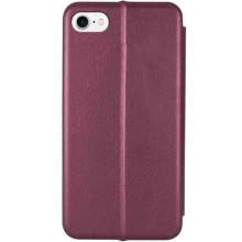 Шкіряний чохол-книжка Classy для Apple iPhone 7 / 8 / SE (2020) (4.7") – Бордовий