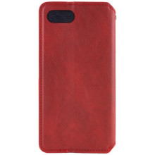 Шкіряний чохол-книжка GETMAN Cubic (PU) для Apple iPhone 7 / 8 / SE (2020) (4.7") – Червоний