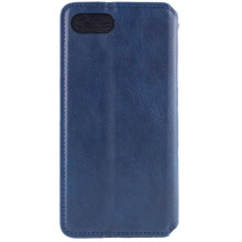 Шкіряний чохол-книжка GETMAN Cubic (PU) для Apple iPhone 7 / 8 / SE (2020) (4.7") – Синій