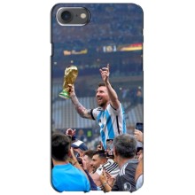 Чехлы Лео Месси Аргентина для iPhone 7 (Месси король)