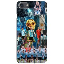 Чехлы Лео Месси Аргентина для iPhone 7 (Месси в сборной)