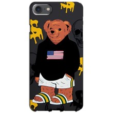 Чехлы Мишка Тедди для Айфон 7 – Teddy USA