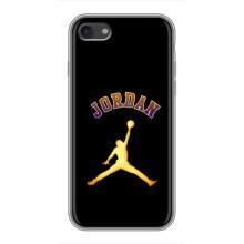 Чехлы для iPhone 7 - с картинкой JORDAN (AlphaPrint) – Jordan Gold