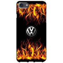Чехол "Фольксваген" для iPhone 7 – Огненный Лого