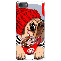 Бампер для iPhone 7 с картинкой "Песики" – Грустная собака