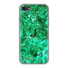 Мраморный чехол на iPhone 7 (VPrint) (Салатный Мрамор)