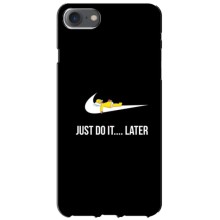 Силиконовый Чехол на iPhone 7 с картинкой Nike (Later)