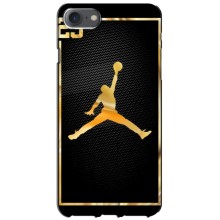 Силиконовый Чехол Nike Air Jordan на Айфон 7 (Джордан 23)