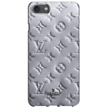 Текстурный Чехол Louis Vuitton для Айфон 7 – Белый ЛВ