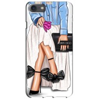 Силіконовый Чохол на iPhone 7 з картинкой Модных девушек – Мода