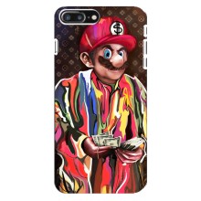 Бренднові Чохли для iPhone 8 Plus - (PREMIUMPrint) – Mario LV