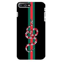 Чехлы Бренд GUCCI для iPhone 8 Plus – Змей Гуччи