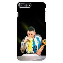 Чохли для iPhone 8 Plus (Leo чемпіон) (AlphaPrint) (Кубок Мессі)