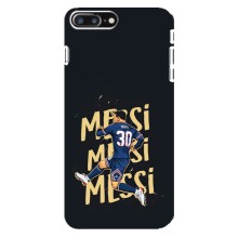 Чохли для iPhone 8 Plus (Leo чемпіон) (AlphaPrint) (Messi ПСЖ)