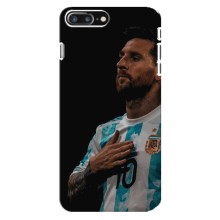 Чехлы Лео Месси Аргентина для iPhone 8 Plus (Месси Капитан)
