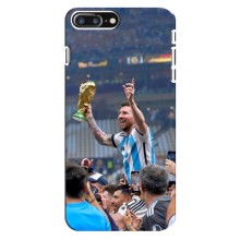 Чехлы Лео Месси Аргентина для iPhone 8 Plus (Месси король)