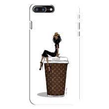 Чохли Луі Вітон для iPhone 8 Plus (AlphaPrint - LOUIS VUITTON) (кава LOUIS VUITTON)