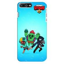 Чехлы Brawl Stars для iPhone 8 Plus (AlphaPrint)