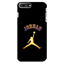 Чехлы для iPhone 8 Plus - с картинкой JORDAN (AlphaPrint) (Jordan Gold)