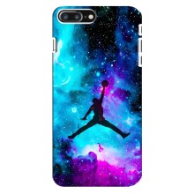 Чехлы для iPhone 8 Plus - с картинкой JORDAN (AlphaPrint) (Яркий Джордан)