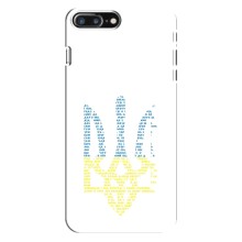 Чохли для iPhone 8 Plus Укр. Символіка (AlphaPrint) (Герб з букв)